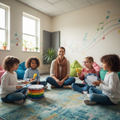 Autism Group Music Therapy Session