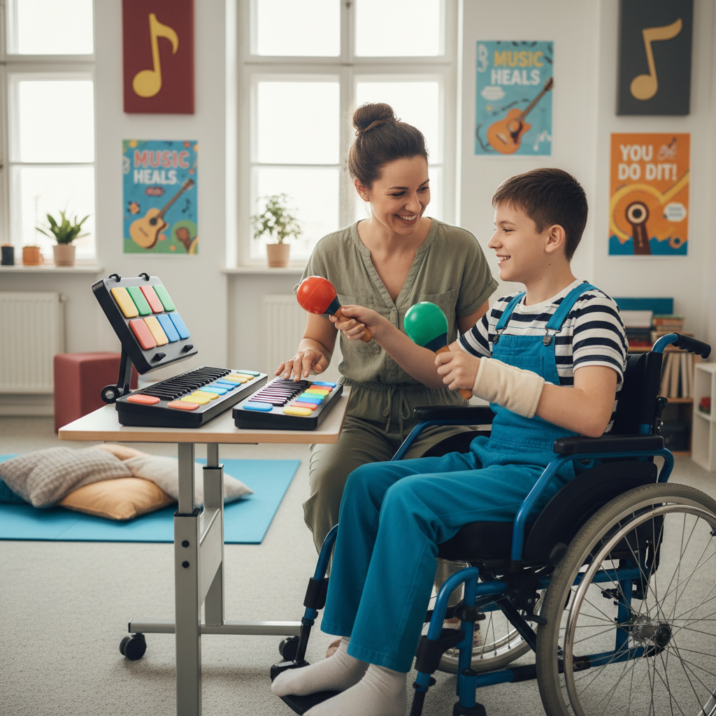 Cerebral Palsy Music Therapy Weekly Sessions