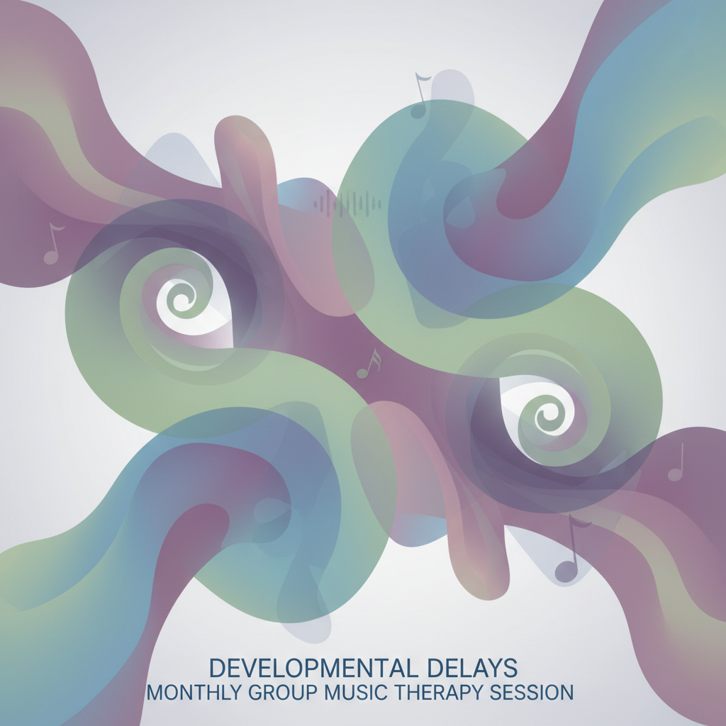 Developmental Delays Monthly Group Music Therapy Session